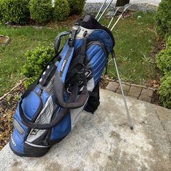 OGIO Golf Bag & 4 Drivers