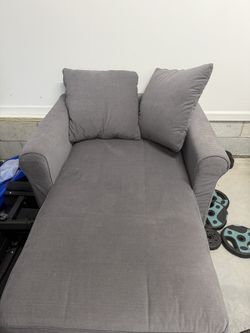 Ashley’s Sofa Chaise Sleeper w/ IKEA Chaise lounge