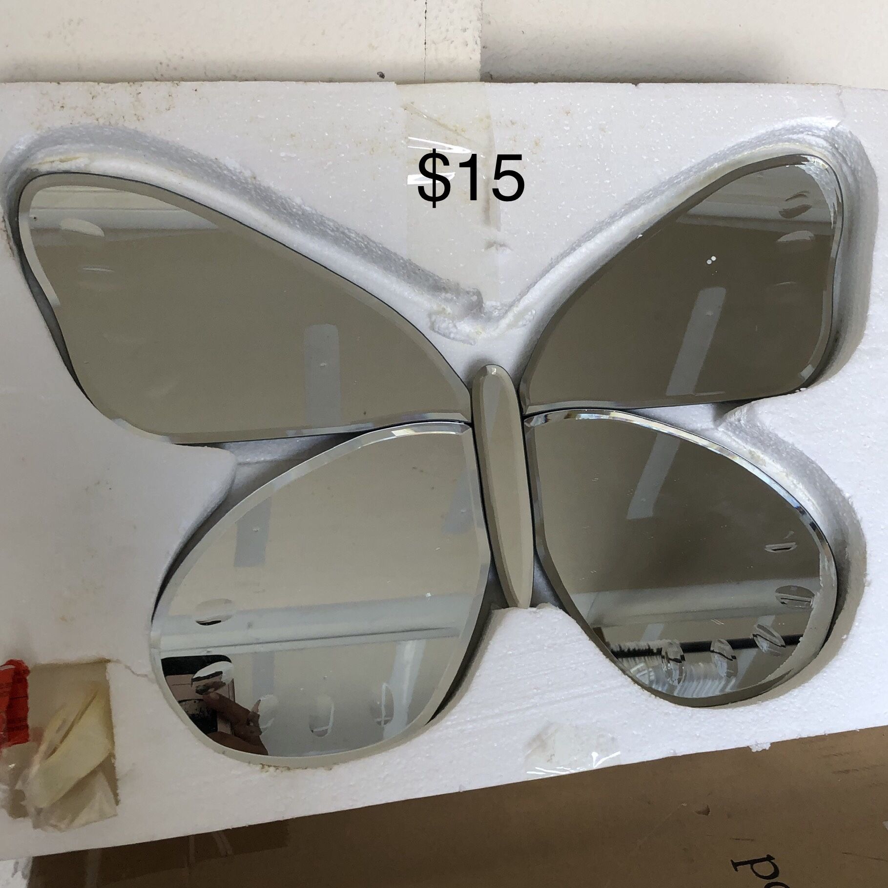 Pottery Barn Butterfly mirror for wall