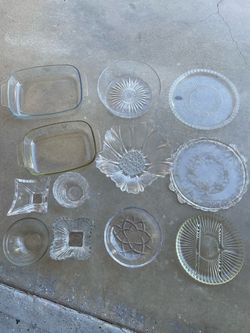 Assorted Glassware Collection