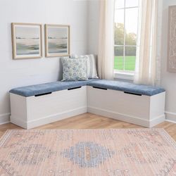 NEW IN BOX Linon Cammie Nook Storage Bench- Ashley Furniture