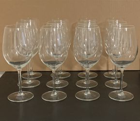 DOZEN Libbey Royal Leerdam Allure Wine Glasses (High End Restaurant Grade)