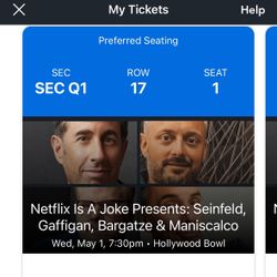 Netflix Is A Joke Three Tickets