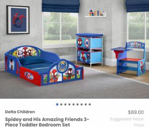 Spidey and His Amazing Friends 3 pc Bedroom Set