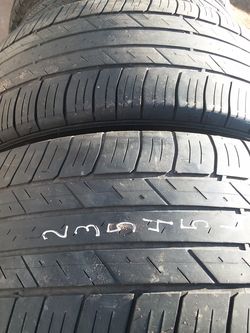 235 45 18 two Goodyear Eagle tires $20 each