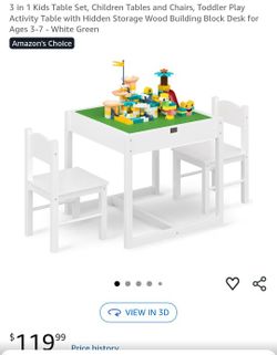 Lego Top Table NEW READ DESCRIPTION ASSEMBLY REQUIRED