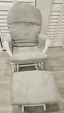 Nursery Chair And Ottoman