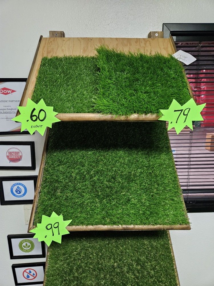 artificial grass as low .60 a sq (temecula