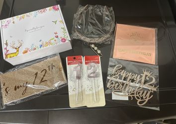 New 12th Birthday Girl Items