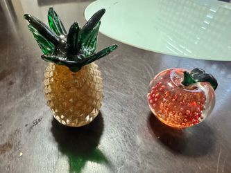 Glass fruit