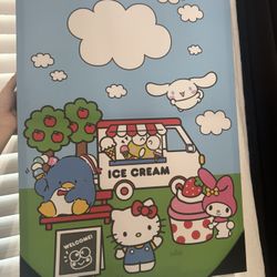 Hello kitty Wall Art