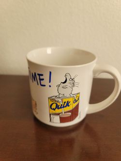 Vintage Mug Sandra Boynton Nestle Quik Mug - Hot Chocolate Time! 1986 