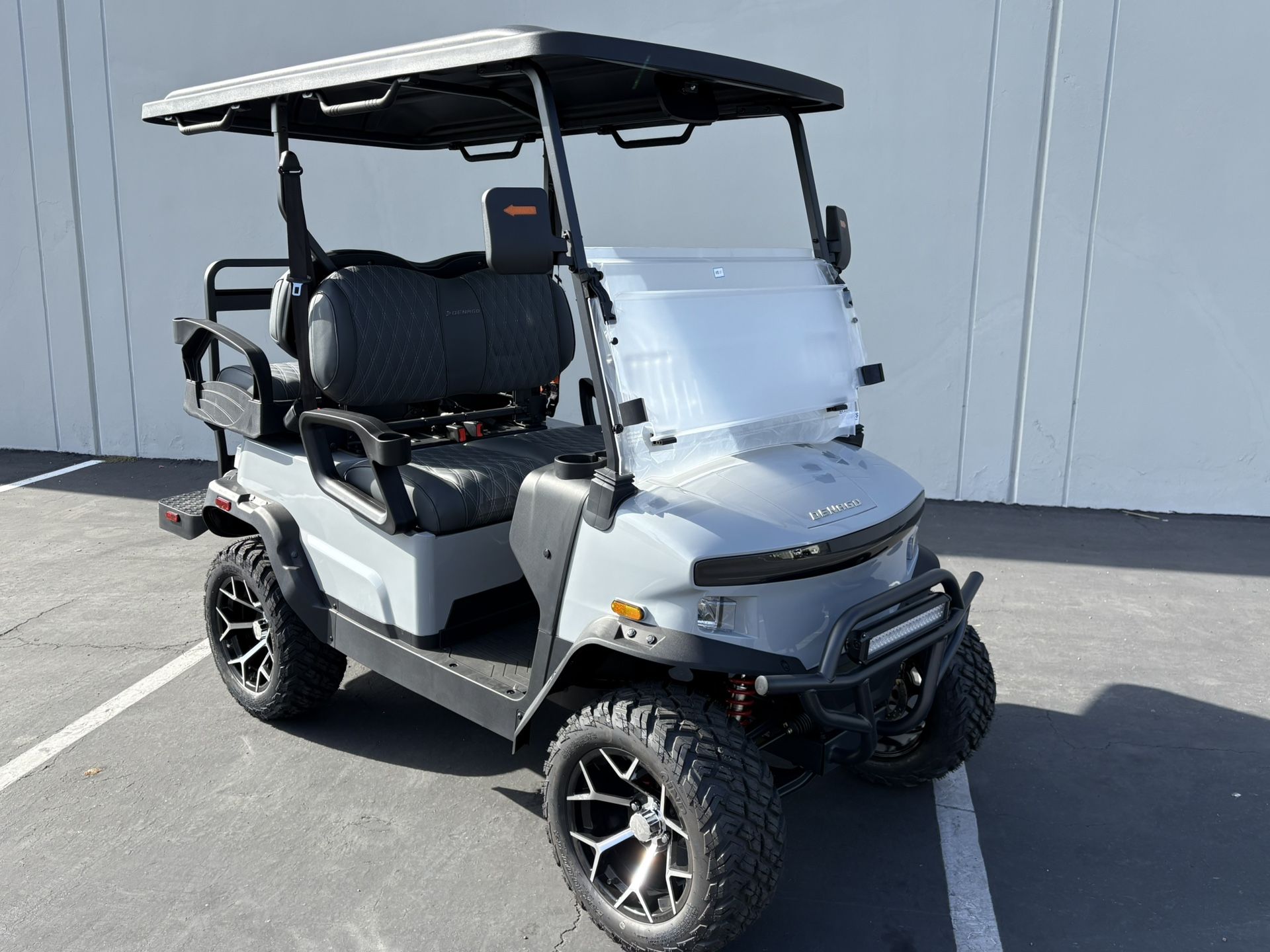 2025 Denago Nomad XL 4-Passenger Lifted 48-Volt Lithium Golf Cart