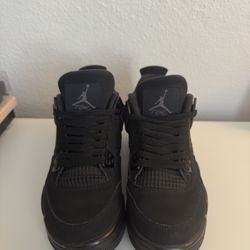 Black Cats Jordan 4s
