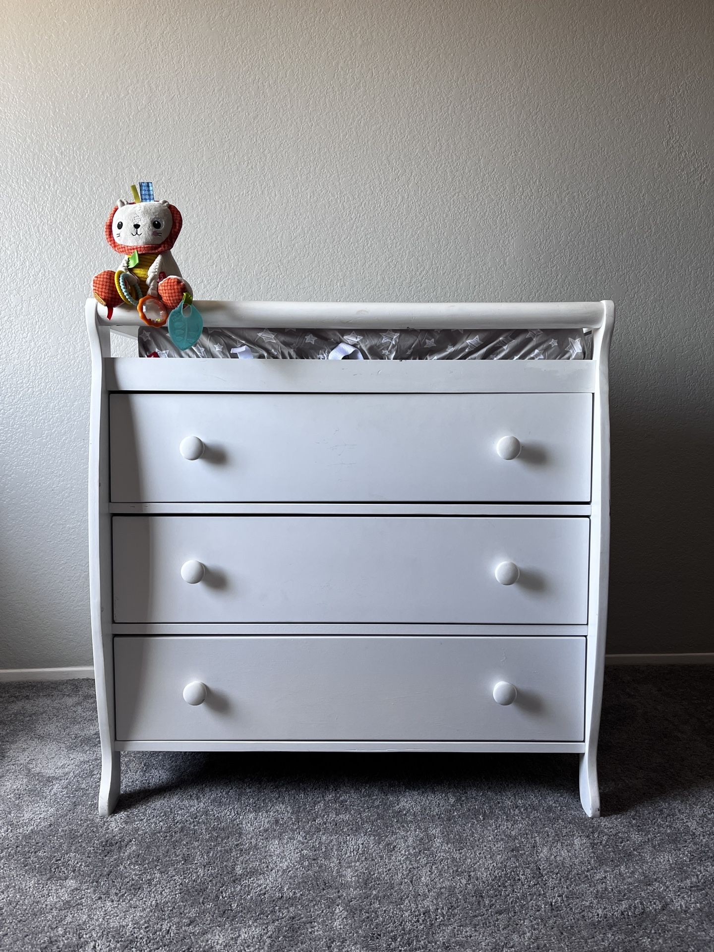 White Changing Table