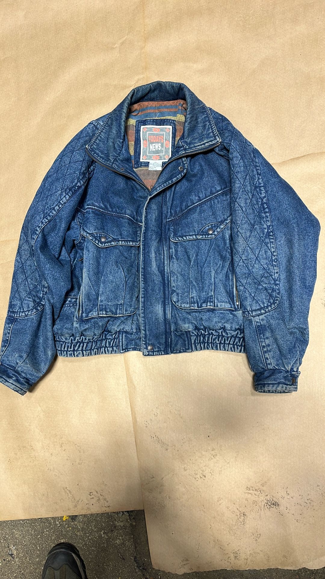 Today News T.M. Jean Jacket MEN’S Size XXL