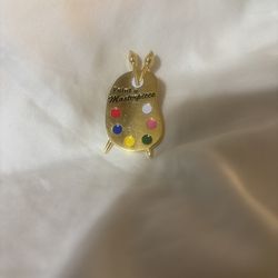 Artists palet pin