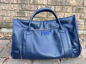 Florida Marine FMI Rolling Travel Duffel Bag Navy Blue 19"