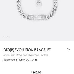 Dior Evolution Bracelet. Woman’s 