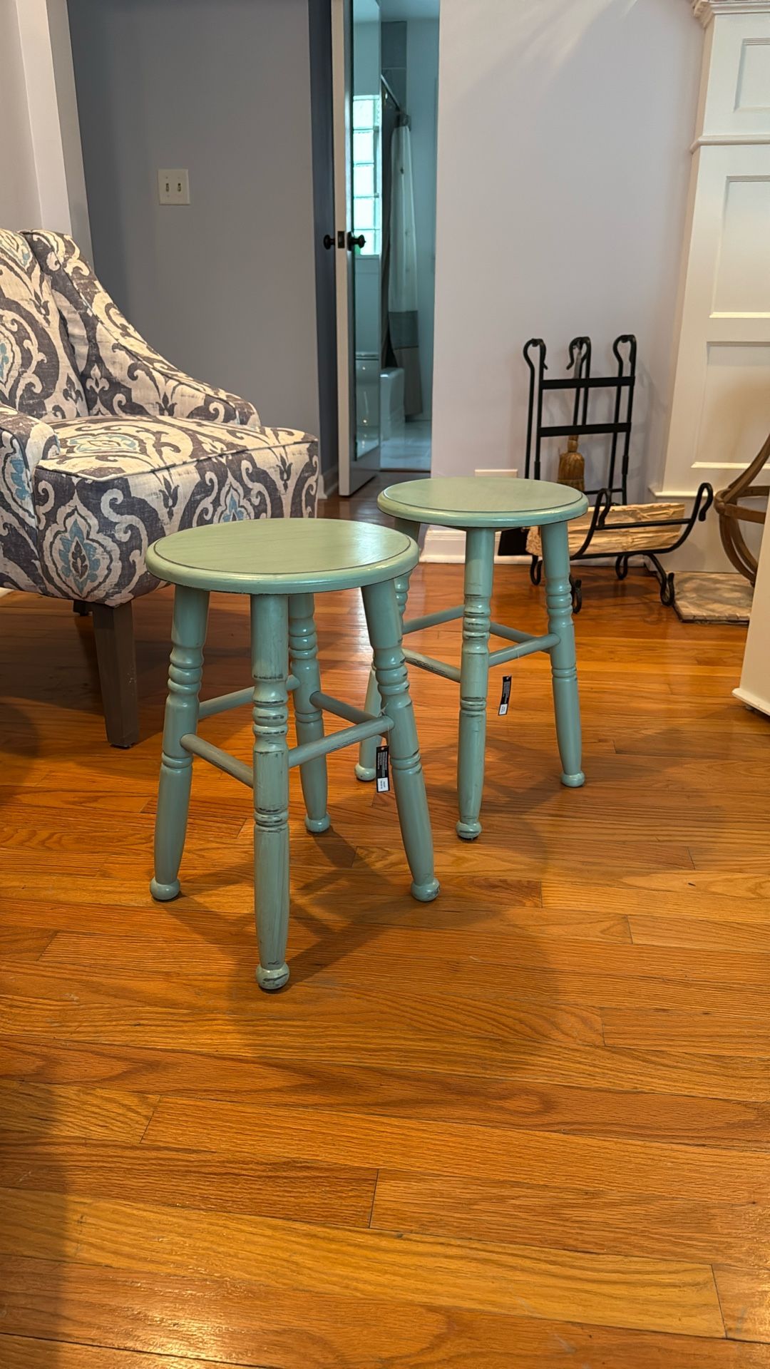 Set Of Two Stools