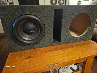 DS18 10" High Excursion w/dual ported box