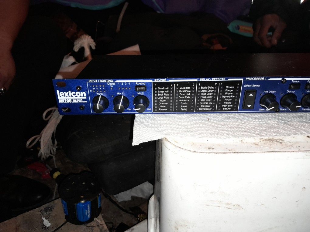 Lexicon Mx200 Dual Reverb Effect Processor