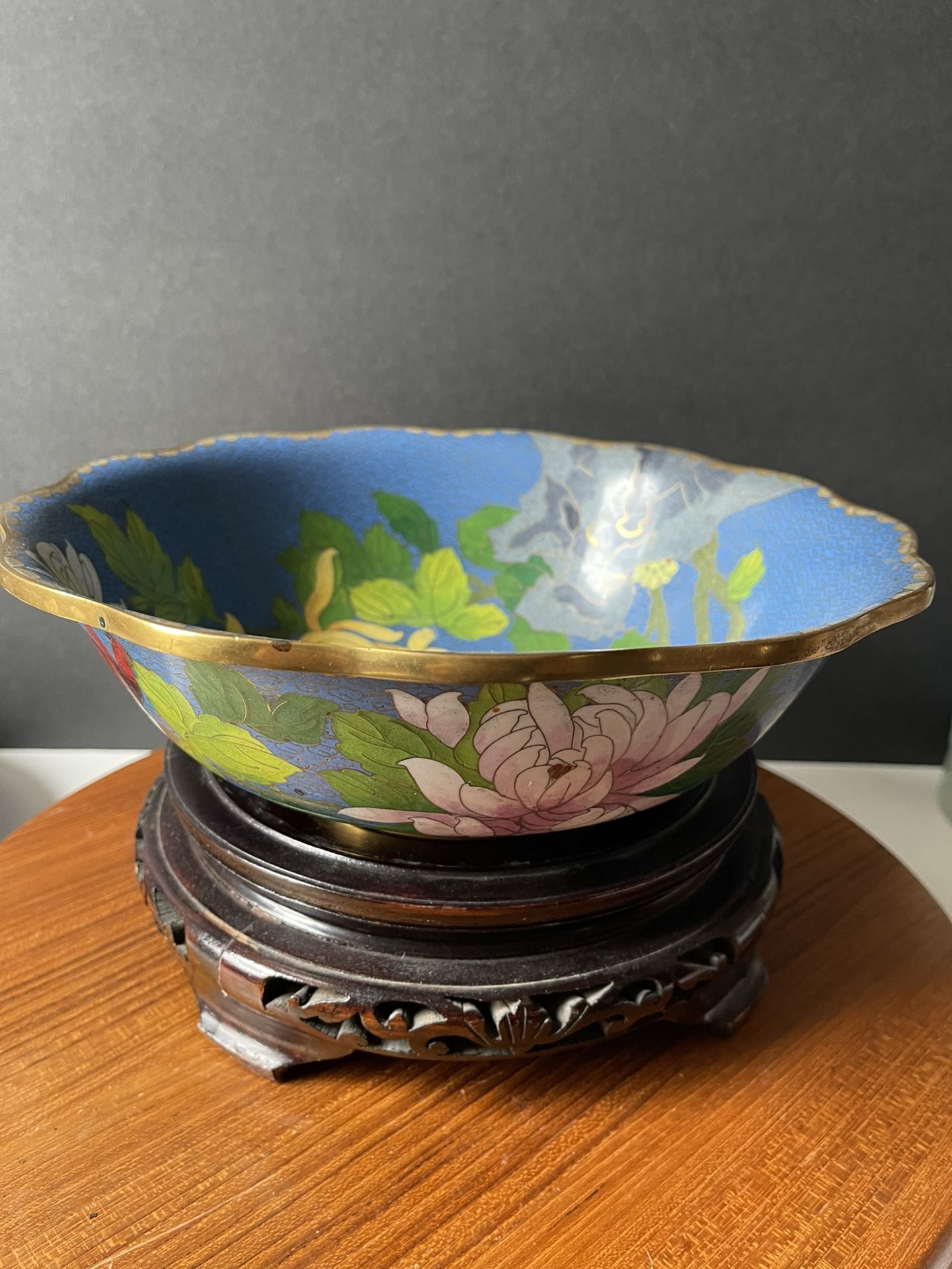 Chinese Cloisonné Bowl