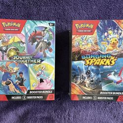 Surging Sparks and Journey Together Booster Bundle