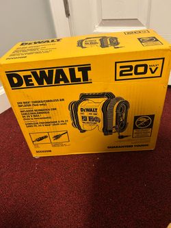 DEWALT cordless Air Inflator