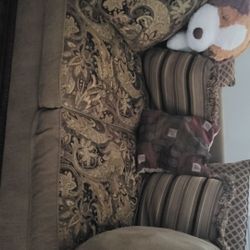 Elegant 2-Piece Couch Set