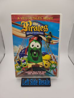 Pirates Who Don't Do Anything: A Veggie Tales Movie ( DVD ) - Damaged Art Work -