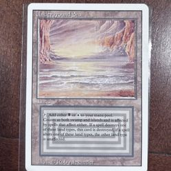 Magic The Gathering Underground Sea Card
