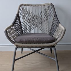 Modern Woven Accent Chair