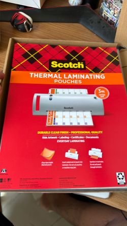 Thermal laminating pouches