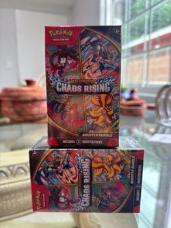 Pokémon chaos rising booster bundle