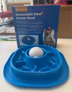 Brand New Removable Slow Feeder Bowl