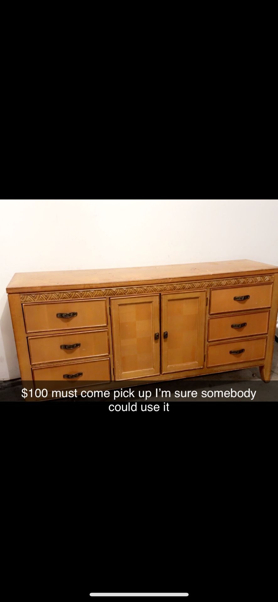 Antique Dresser (9 drawers)