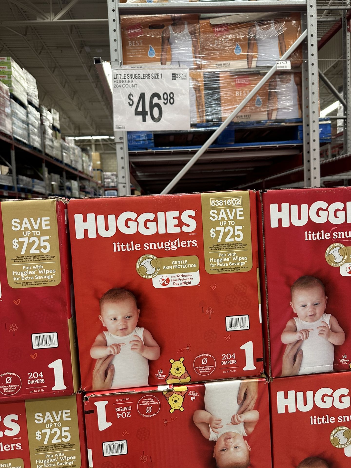 Huggies Diapers 