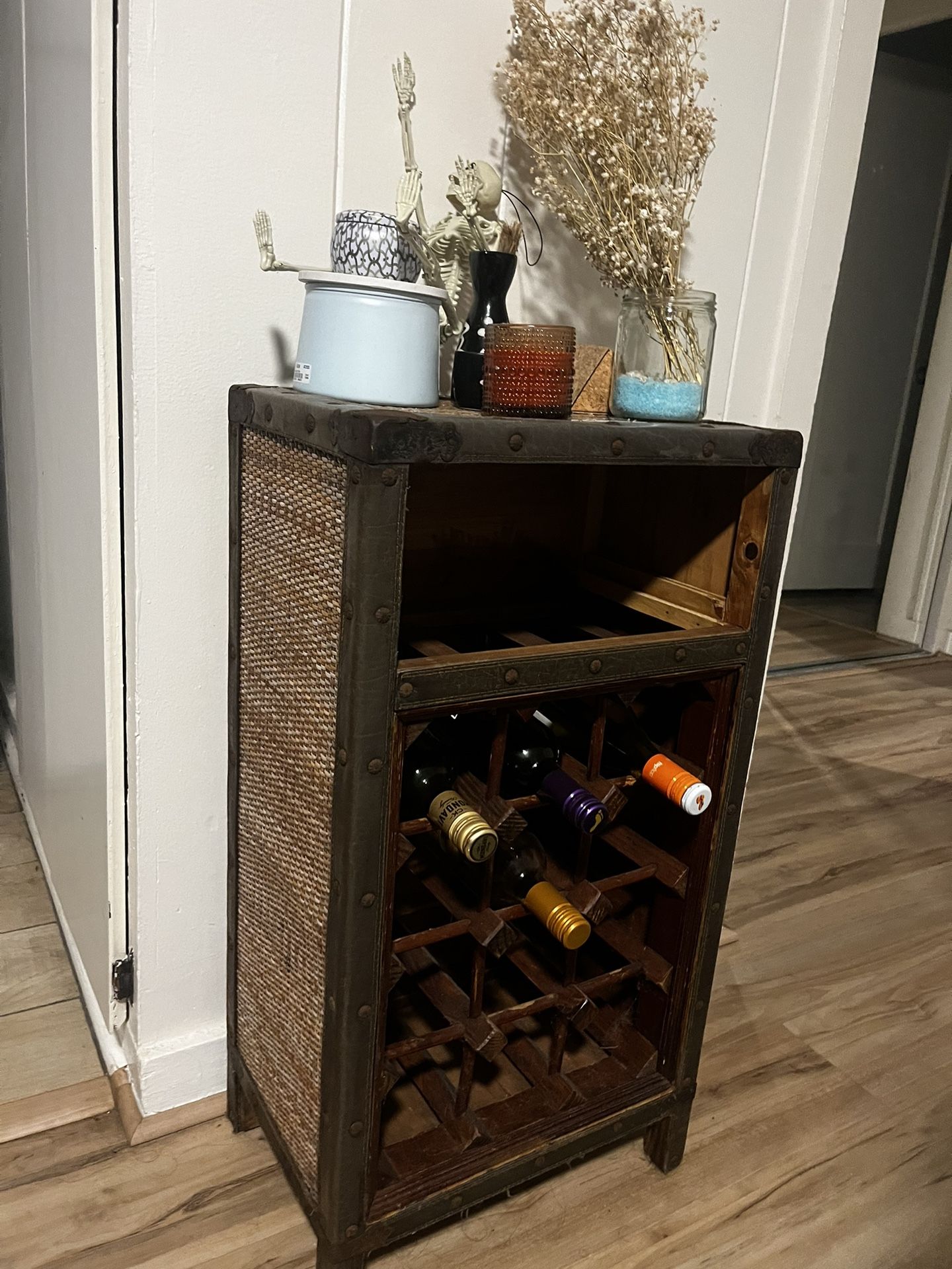 Custom Rustic Wine Rack