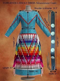 Indigenous Jingle Dress Regalia