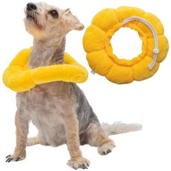 Brand New - Size Medium - Soft Dog Cone - Adjustable Dog Recovery Cone for Small Dogs - Dog-Friendly Design Dog Cone Collar - Reliable Head and Neck S