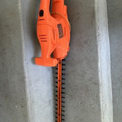 Electric Hedge Trimmer And Leaf Blower 