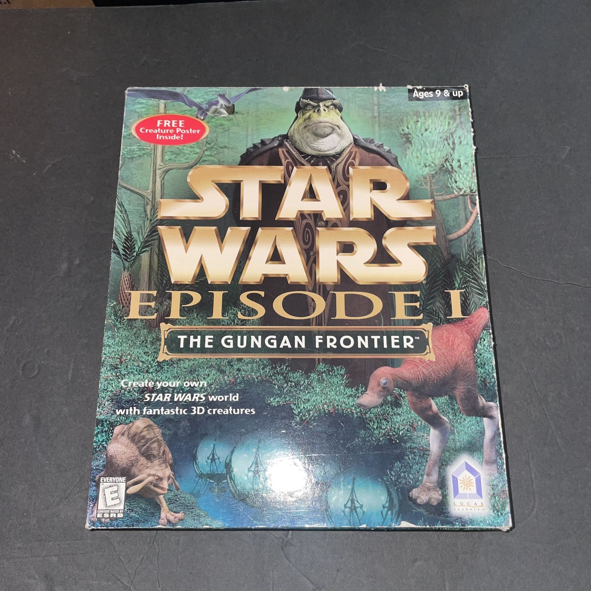 Star Wars: Episode I: The Gungan Frontier (Windows/Mac, 1999) Big Box PC Game