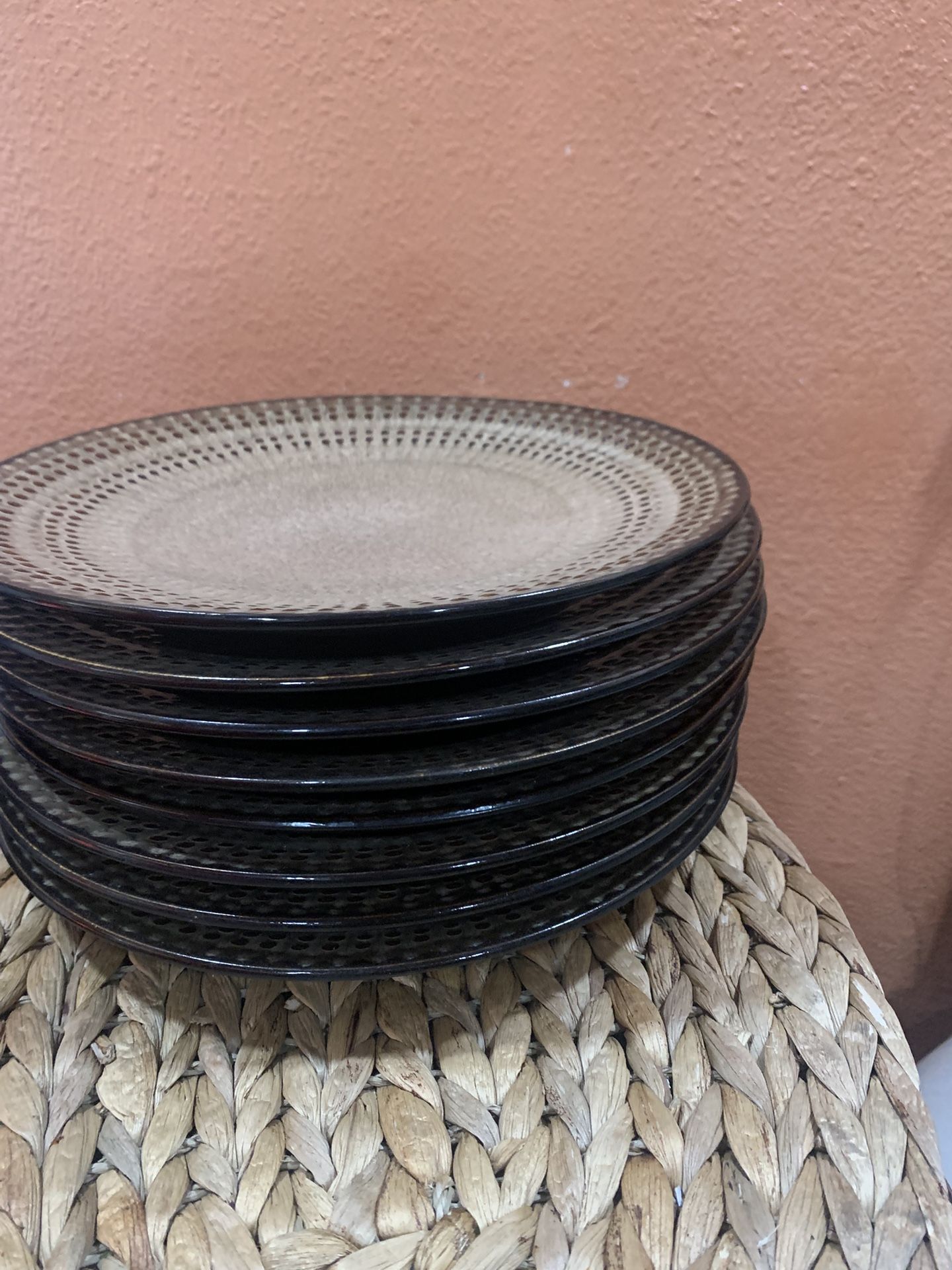 Set De 8 Plato’s Grandes Perfecta Condición