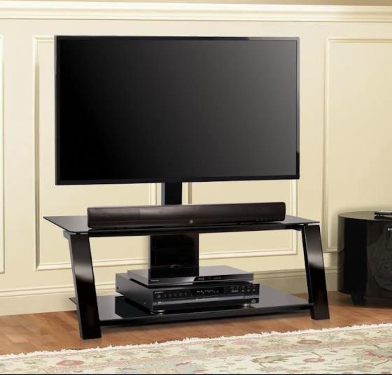 Black TV Stand