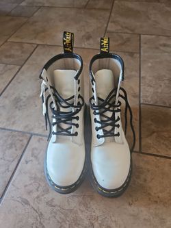 Women's White Doc Martens