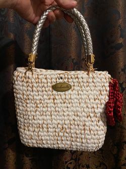 Red hearts purse exclusive one of a kind