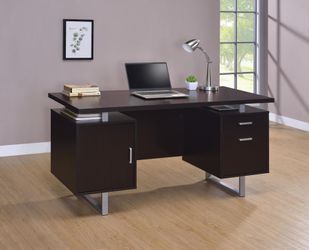 SLEEK CHERRY BROWN DESK