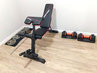 Orinair Adjustable Weight Bench with Leg Extension