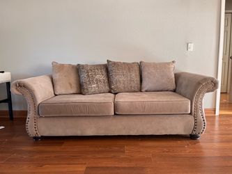 Grey couch set